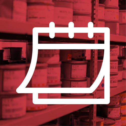 Symbolbild mit Icon Kalender